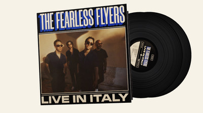 Fearless Flyers Live in Italy 2xLP Limited Edition Vinyl