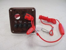 Encore Blank Ignition Kill Switch Push Button Panel Brown 220-05494-p Boat