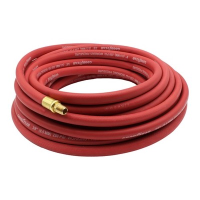 Good Year 50 x 3/8 Rubber Air Hose Red, 250 Psi