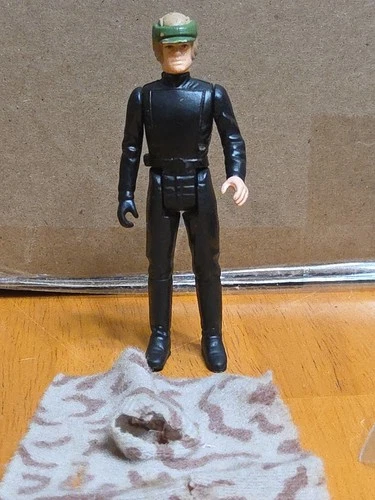 1985 Battle Poncho Luke Skywalker Figure POTF Last 17 ROTJ
