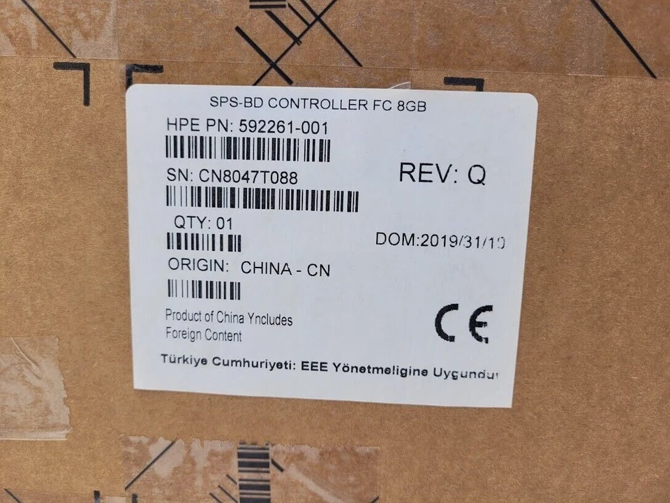 HP AP836A P2000 G3 FC Controller 8GB MSA Fibre Channel Control Module 592261-001 - Image 3 of 4