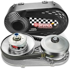 Complete Torque Converter for Predator 212 Go Kart Clutch Kit Set 3/4inch 10T...