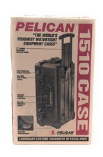 Pelican 1510 Desert Tan Rolling Hard Case Prepper Travel Storage Gun 22x13x9