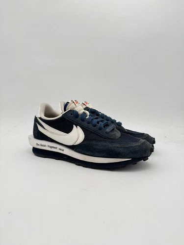 Größe 11 - sacai x Fragment Design x Nike LDWaffle Navy Blue