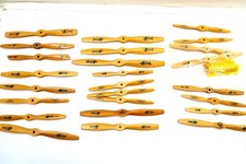 Lot of 25 JZ ZINGER Wood Propellers Mostly Used Huge Collection Mixed Sizes
