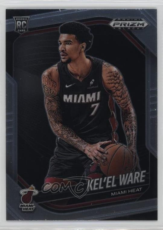 2024-25 Panini Prizm Black Kel'el Ware #156 0nr3