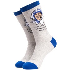 Mother Theresa Socks | Cotton Novelty Design Socks