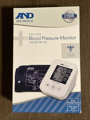 #ad #ad Aamp;D Medical Deluxe Blood Pressure Monitor UA 651W AC Wide Range Cuff Included $17.95