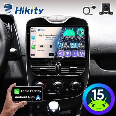 Für Renault Clio 4 Android 15 Autoradio 4+128GB CarPlay GPS Navi WIFI RDS DSP BT