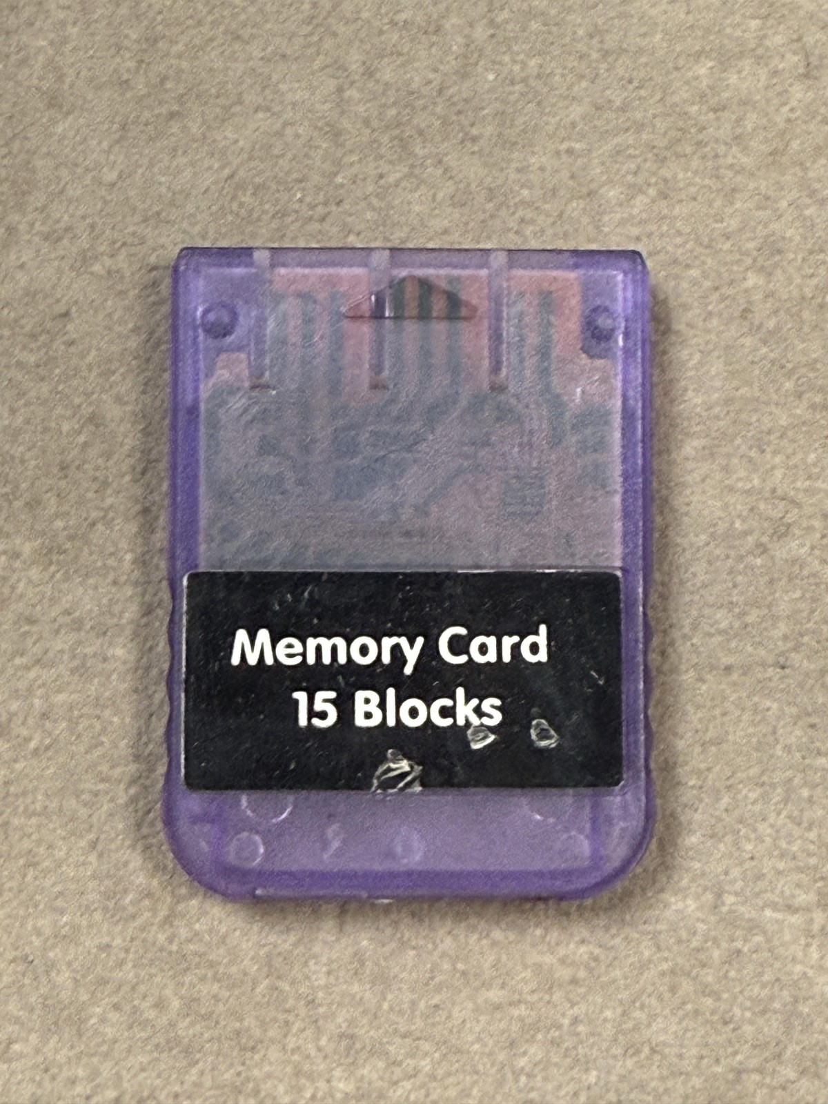 ACCESSOIRE SONY NO NAME CARTE MEMOIRE PS1 15 BLOCS