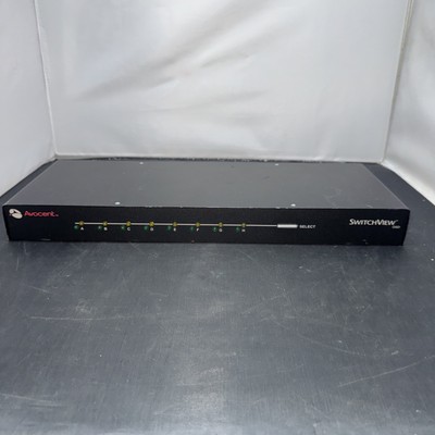 Avocent 520-182-008 Switch View OSD KVM Switch 8-Port Made in Malaysia