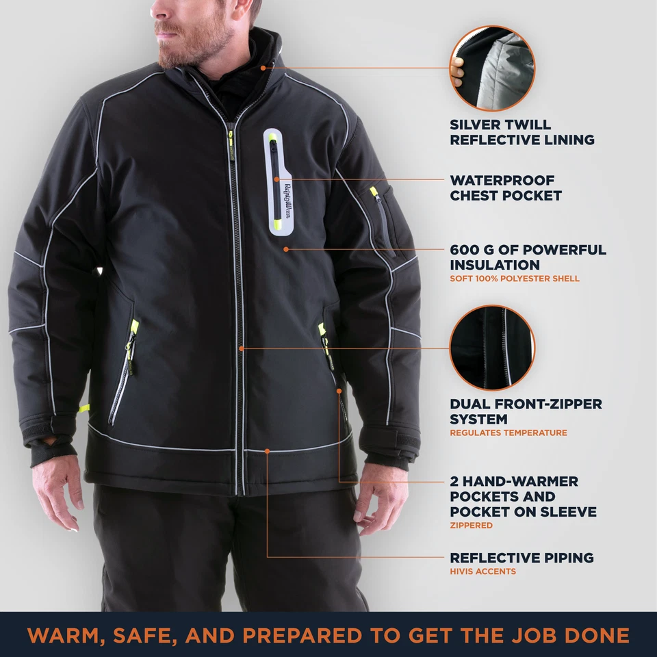 RefrigiWear Extreme Softshell Jacket - -60°F Comfort, Insulated, Windproof, - Image 3 of 4