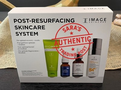 IMAGE Post Resurfacing Skincare System Set 4 Pcs: Cleaner+Serum+Moisturizer + 