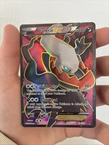 Pokemon Darkrai EX Full Art XY BREAKpoint 118/122 MP