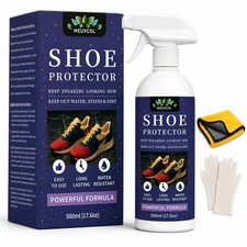 Shoe Protector Spray 500ml, Water  Stain Repellent with 35 Floz, Clear