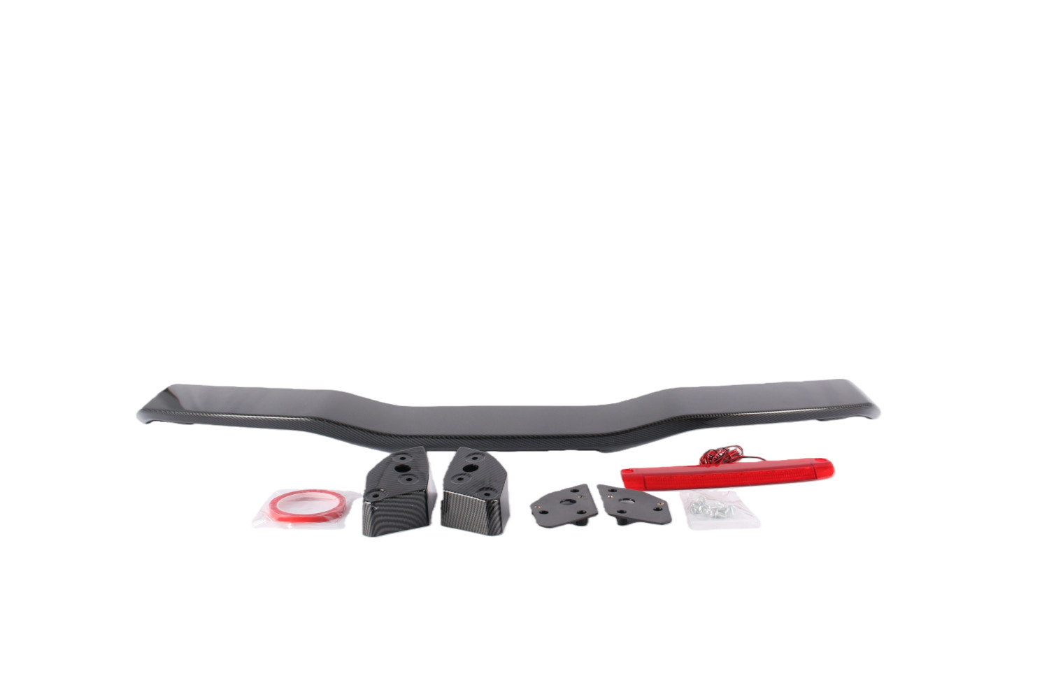 Carbon Fiber Rear Trunk Spoiler Lip Roof Tail Wing 53" For Audi R8 2008-2023