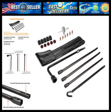 Dr.Roc Spare Tire Tool Kit with Spare Tire Jack Handle and Wheel Lug Wrench Spar