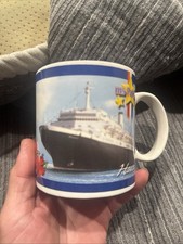 United States Lines Vintage Ms Patriot Cruise Ship Hawaii Coffee Mug