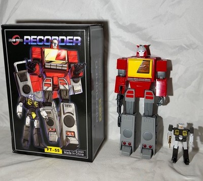 FansToys FT-55 Recorder Blaster w/ Rewind Set of 2 Action Figure Complete