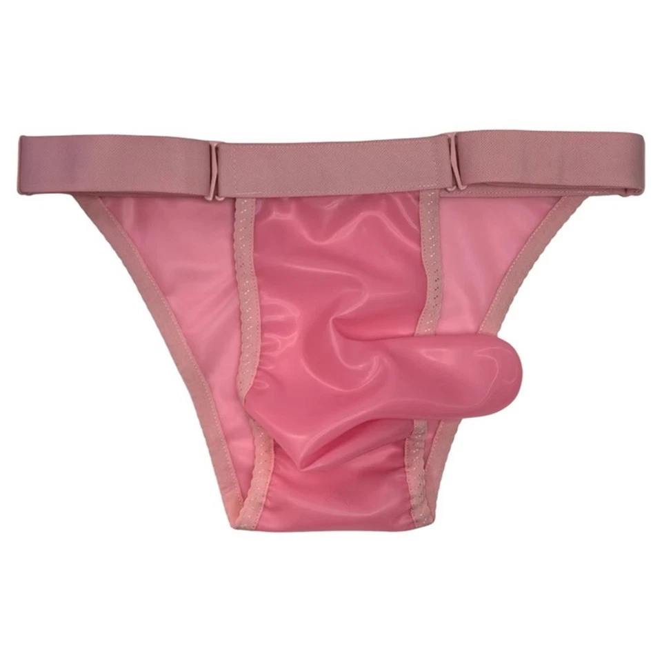 Slip uomo in lattice per feste sexy vedi attraverso T per discoteche - Immagine 4 di 4