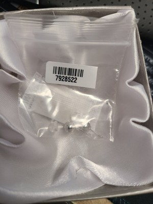 Shop LC 6mm Kugel Ohrstecker in 14K Weißgold 0,20 Gramm