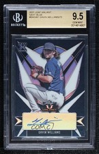2021 Leaf Valiant Navy Blue /75 Gavin Williams BGS 9.5 GEM MINT Auto 0i4k