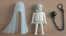 Playmobil 3317 7694 Gespenst Geist Figur mit Leuchthaube und Kette Ersatzteil