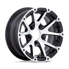 14x6 Helo He826 Matte Black Machined Wheel 5x4.5 -6mm 14x6 Helo He826 Matte Black Machined Wheel 5x4.5 -6mm