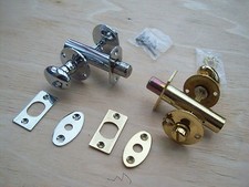 BATHROOM DOOR LOCK BOLT THUMB TURN W/C TOILET LOCK + EMERGENCY RELEASE