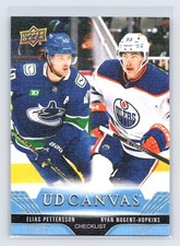 2023-24 Upper Deck Series 2 Petterson/Nugent-Hopkins #C210 UD Canvas Checklist