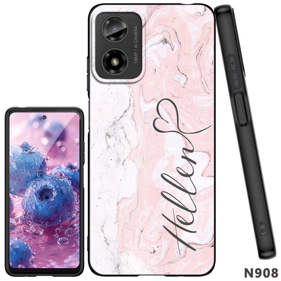 BMPNLSZ Custodia Per Motorola Moto E15, Morbido TPU Silicone Case - Foto 7