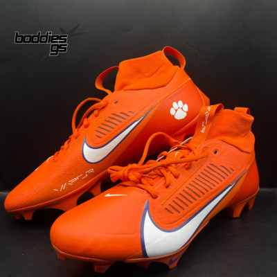 Size 13-Nike Vapor Edge Pro 360 2 PE CLEMSON TIGERS Football Cleats (FJ5747-800)