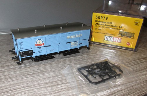 Brawa H0 50979 DB Milchwagen Gh03 "Molkerei Ammerländer" ,Ep. III | Zustand: Neu