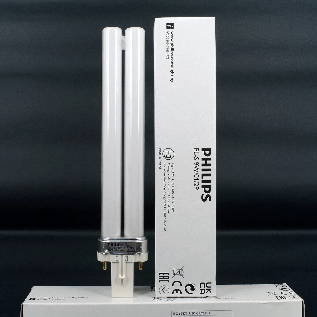 9W 311NM Lamp For Kernel KN 4003 Medical Phototherapy PHILIPS UVB PL S 9W 01 2P