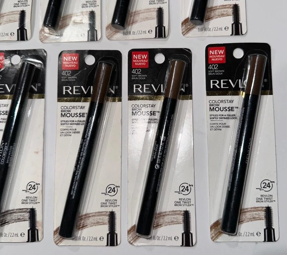 17 - Revlon Colorstay Brow Mousse 401 / 402 / 404 / 405 Black Brown Blonde - Image 4 of 4