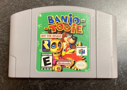 Banjo-Tooie (Nintendo 64, 2001) N64 Not For Resale NFR Cart Only
