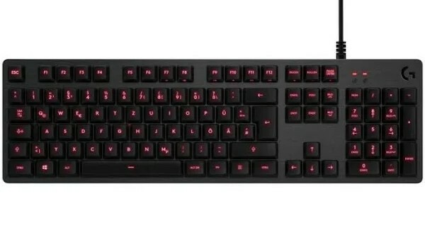 Logitech G413 Wired Mechanical Gaming Keyboard with RGB Backlighting