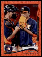 2014 TOPPS RED FOIL CHIA-JEN LO RC HOUSTON ASTROS #55 PARALLEL