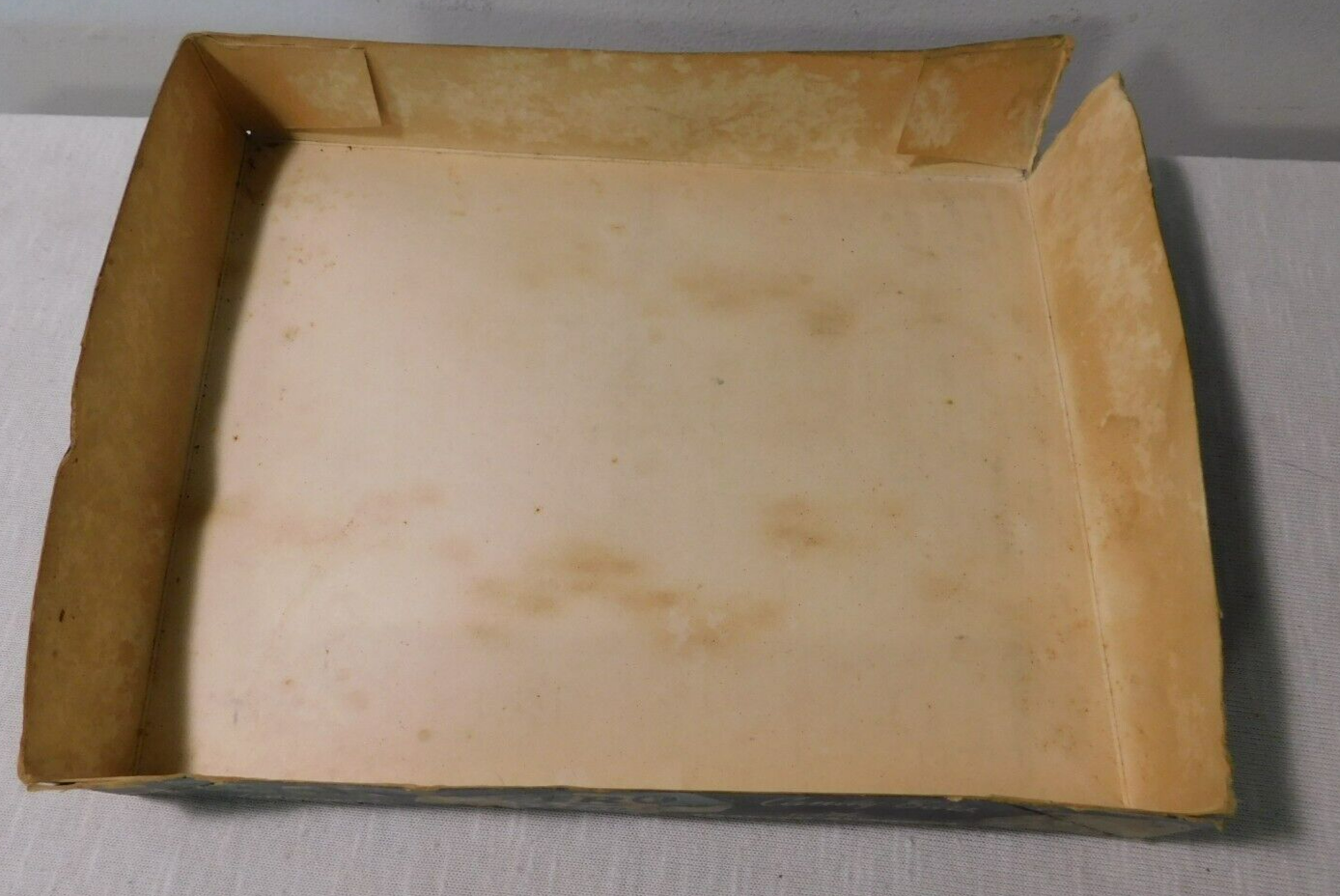 Vintage 1950s ZERO CANDY BAR Display Box Only Hollywood Brand Inc