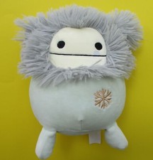 Squishmallow Holiday EVITA THE BIGFOOT 7.5"x9.5" Kellytoy Snowflake 2022 YETI