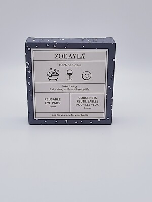 Zoe Ayla Reusable Eye Pads   2 Pairs