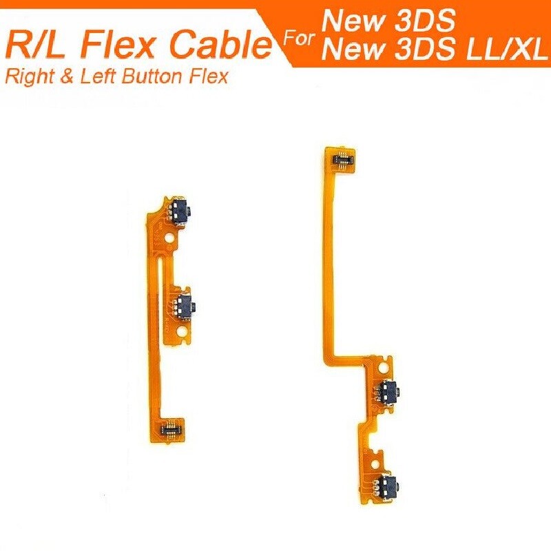 1Pair L R ZR ZL Button Ribbon Flex Cable For Nintendo 3DS New 3DS