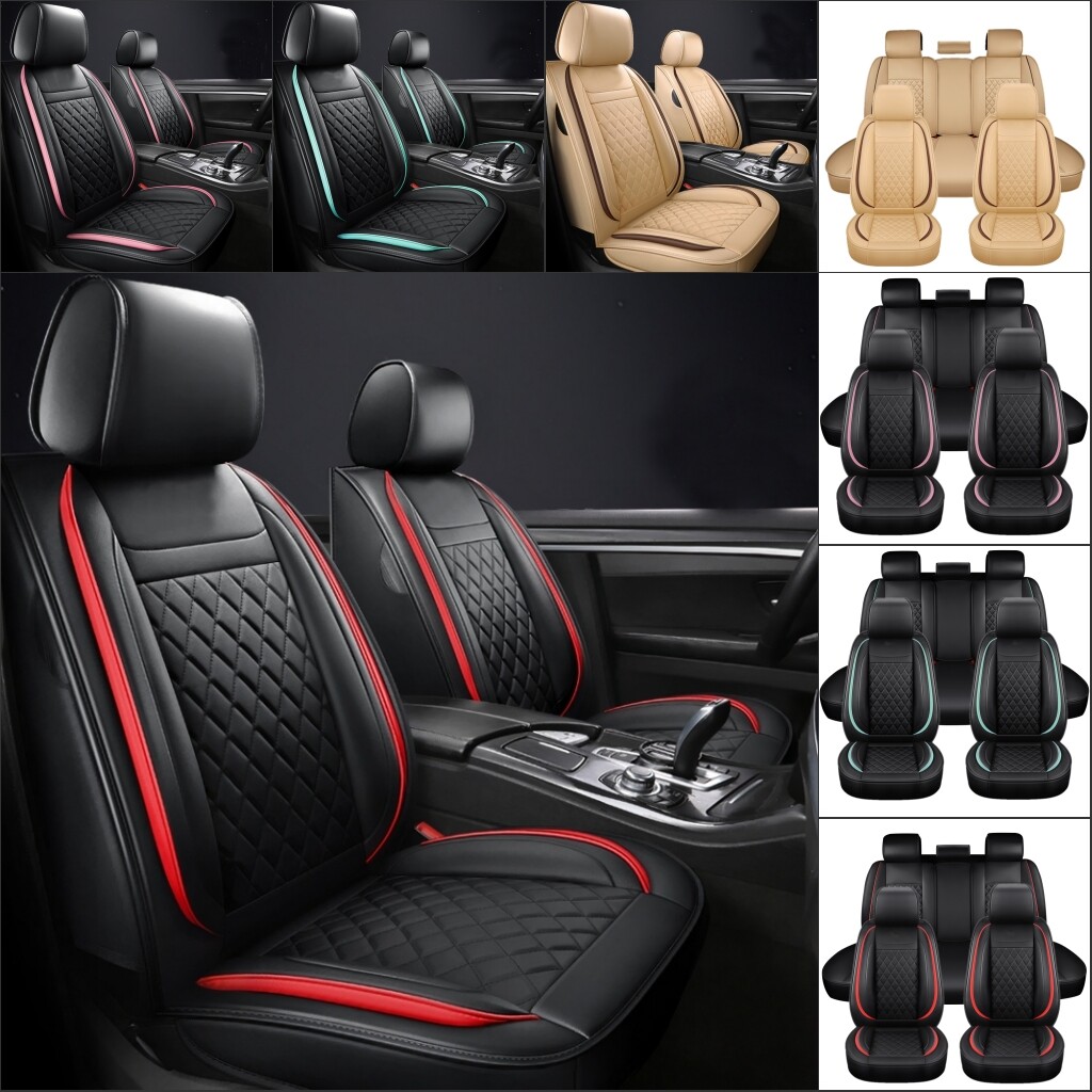 For Lexus Car Seat Covers 3D Leather Front Rear Full Set Protectors