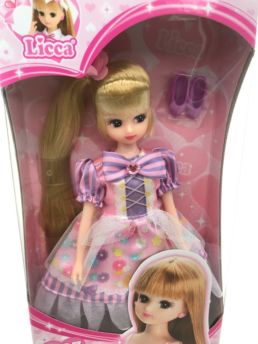 Takara TOMY Japan Licca Chan 9in Doll LD-07 18cm Long Golden Hair