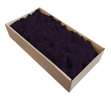 Islandmoos Aubergine 500g weiches Dekomoos
