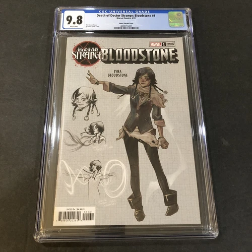 DEATH OF DOCTOR STRANGE BLOODSTONE #1 (2022) 1:10 Variant Cover 1st Lyra CGC 9.8