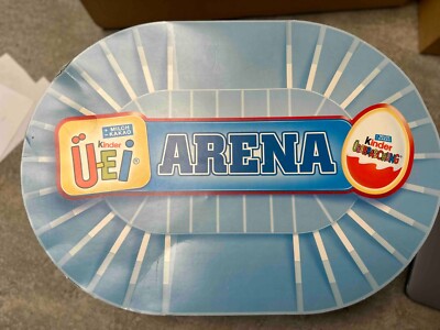 Rare Vintage Kinder Surprise Ferrero Diorama with Full Set of Sport arena
