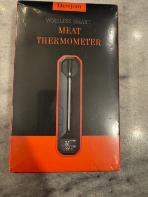 Dewjom Wireless Meat Thermometer Digital Cooking Thermometer With Wireless Probe