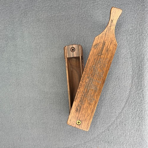 2001 Dale Rohm Autographed NWTF Turkey Box Call eBay