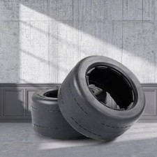 2 pezzi pneumatico Slick On Road scala 15 RC auto per HPI KM ROVAN Baja 5B 5T 5SC LOSI3S